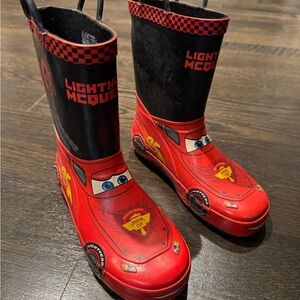 Lightning McQueen rain boots 13/1